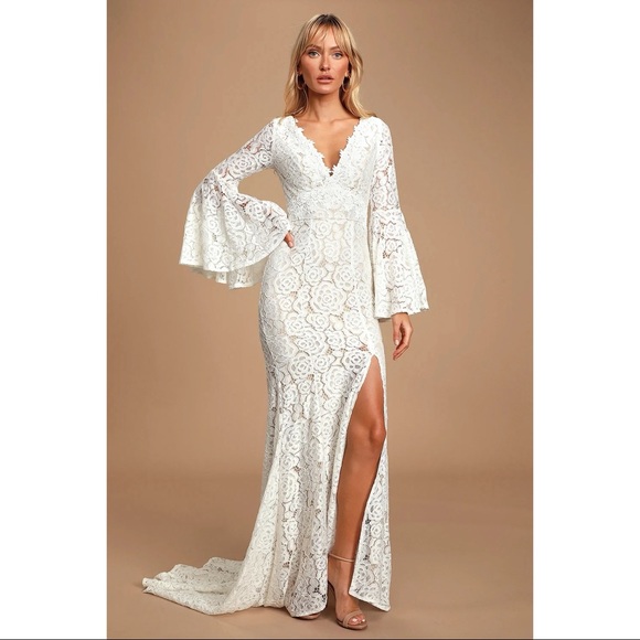 Lulus Dresses & Skirts - BNWT Lulus Boho Wedding Dress